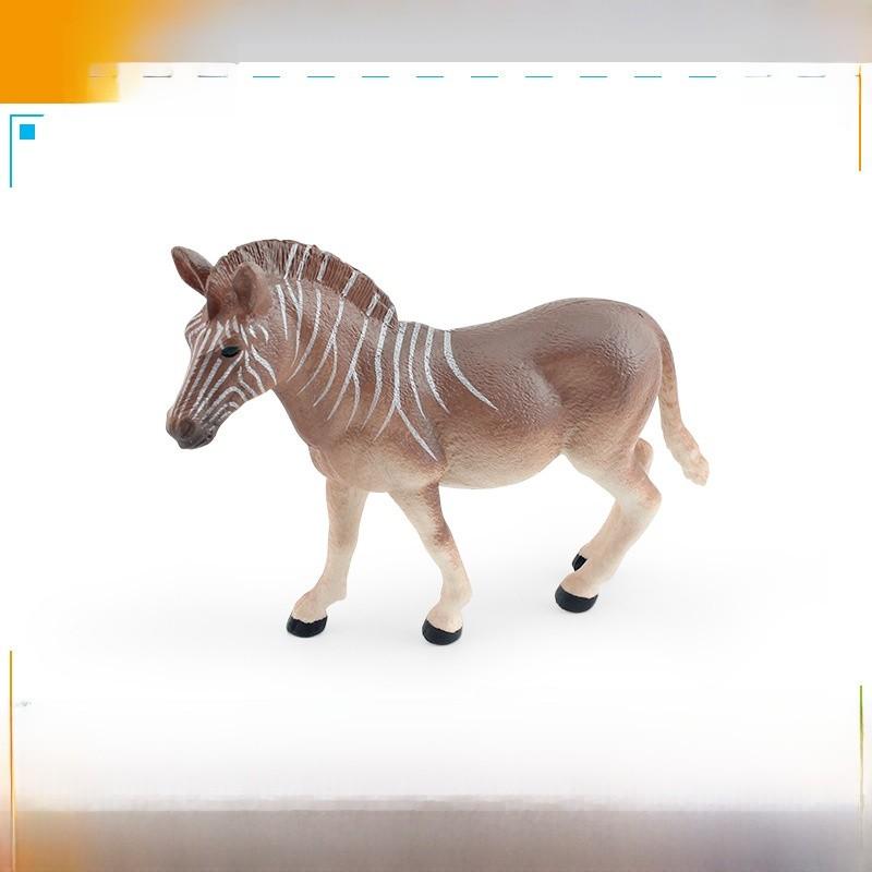 Realistische Wildtier PVC Schwarzbär Hyäne Esel Figuren Für Kinder Lern- und Ausstellungszwecke