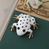 Squisiti Spille Spille Smaltate a Forma di Cuore di Fiori Vintage Eleganti da Donna Spille Distintivi Accessori Classici Vintage da Donna per Maglione Cappotto