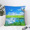 Frutiger Aero Pillowcases  Vintage Pillow Case For Office Car Home Decor Print Pillow Cover