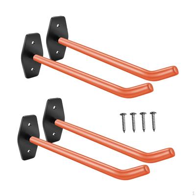 4 kusy Garážové háky Systém pro skladování pneumatik Nástěnný Heavy Duty pro autoservisy