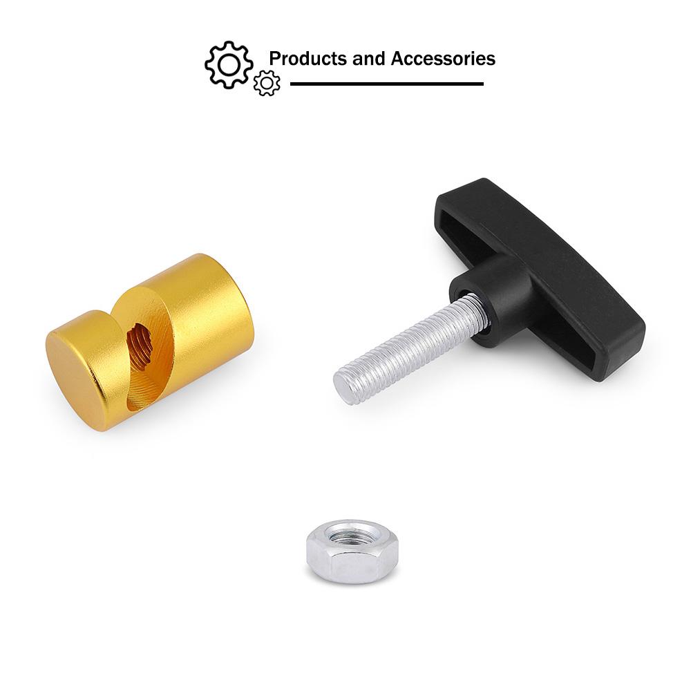 Suport din aluminiu pentru capota mașină Portbagajul Presiune aerului Capac motor anti-alunecare Clemă de fixare a tijei de sprijin pentru ridicare Clemă de susținere a ridicării