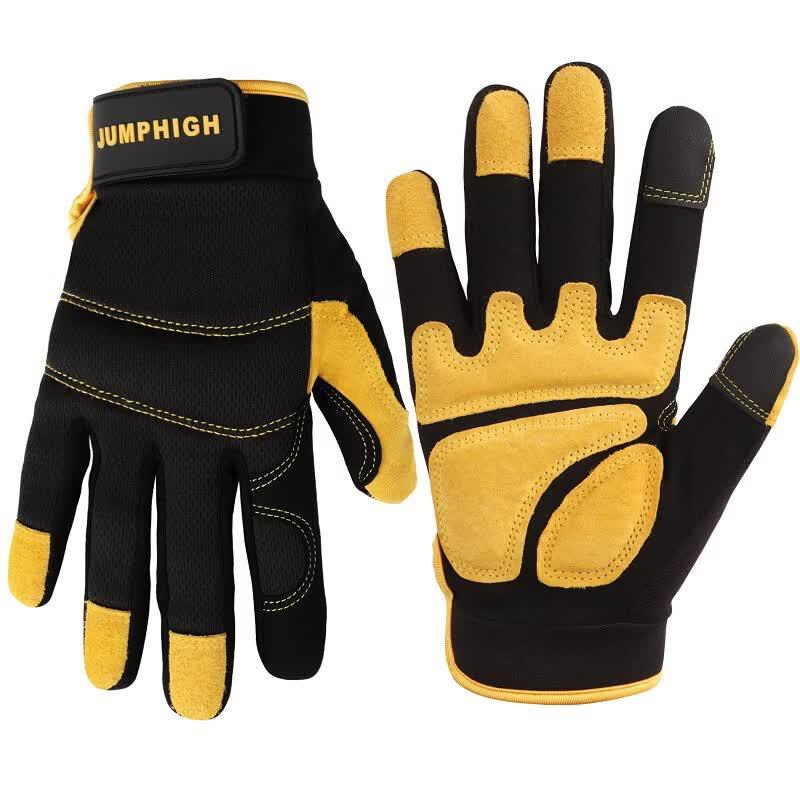 

Handton Microfiber Leather Work Gloves
