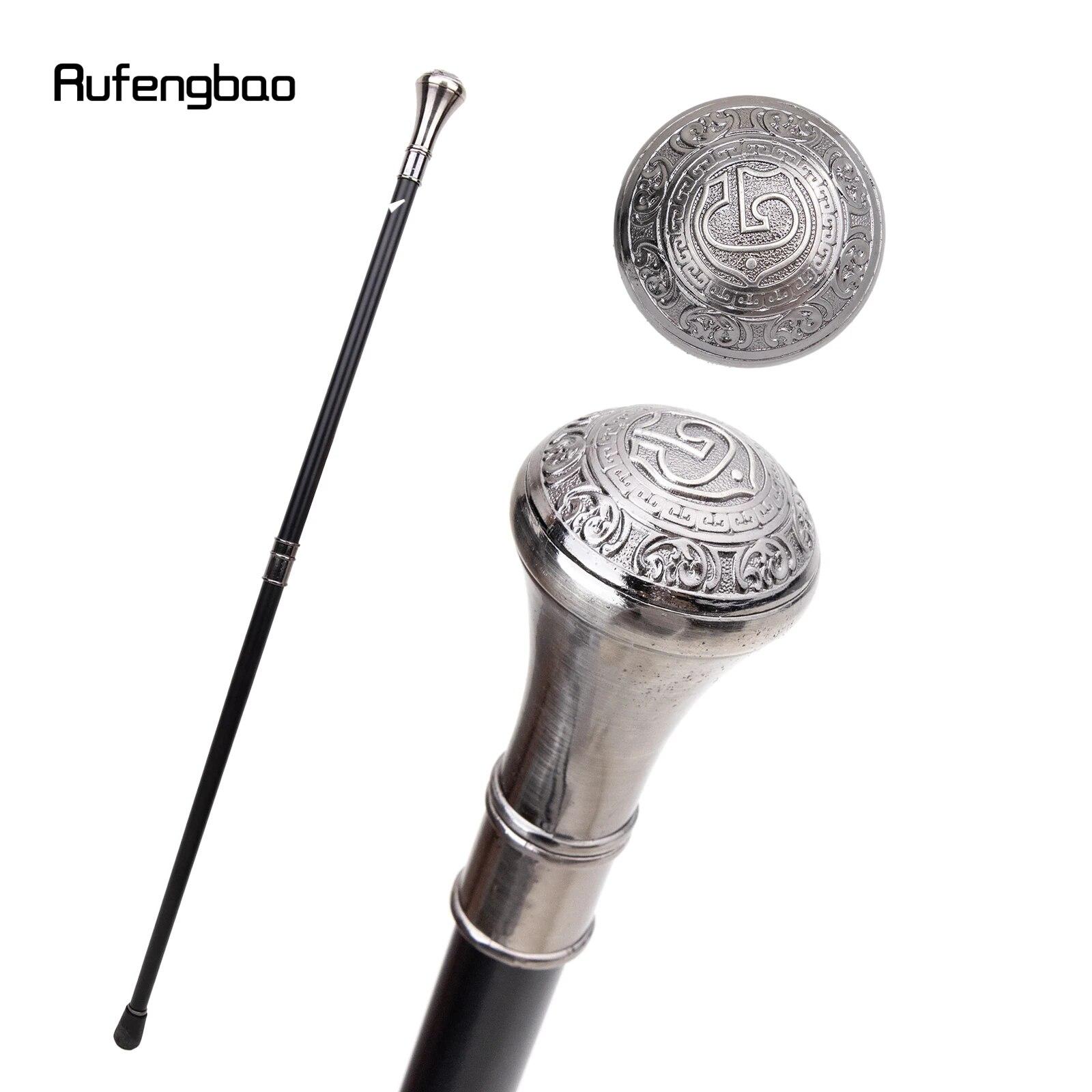 

Freemasonry Freemasons Symble Totem Relief Walking Тростина Модна палиця Gentleman Luxury Crosier Knob палиця 93 см