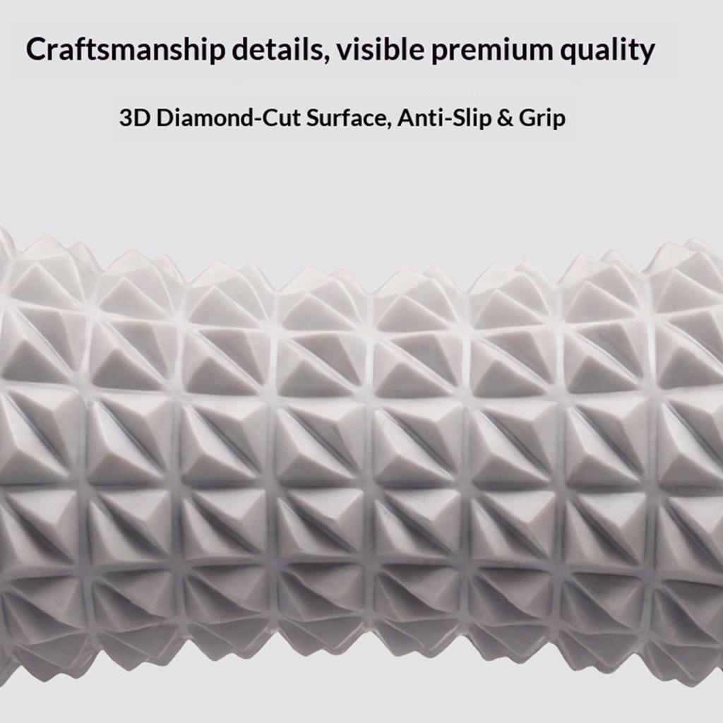 Foot Massage Roller 3 In 1 Non-Slip Yoga Massage Ball Plantar Fascia Roller Muscle Relaxation Care Plastic Manual Foot Massager