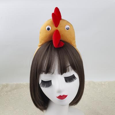 Thanksgiving Hahn Kopfschmuck Niedliche Hühner Haarspange Kinder Halloween Party Kostüm