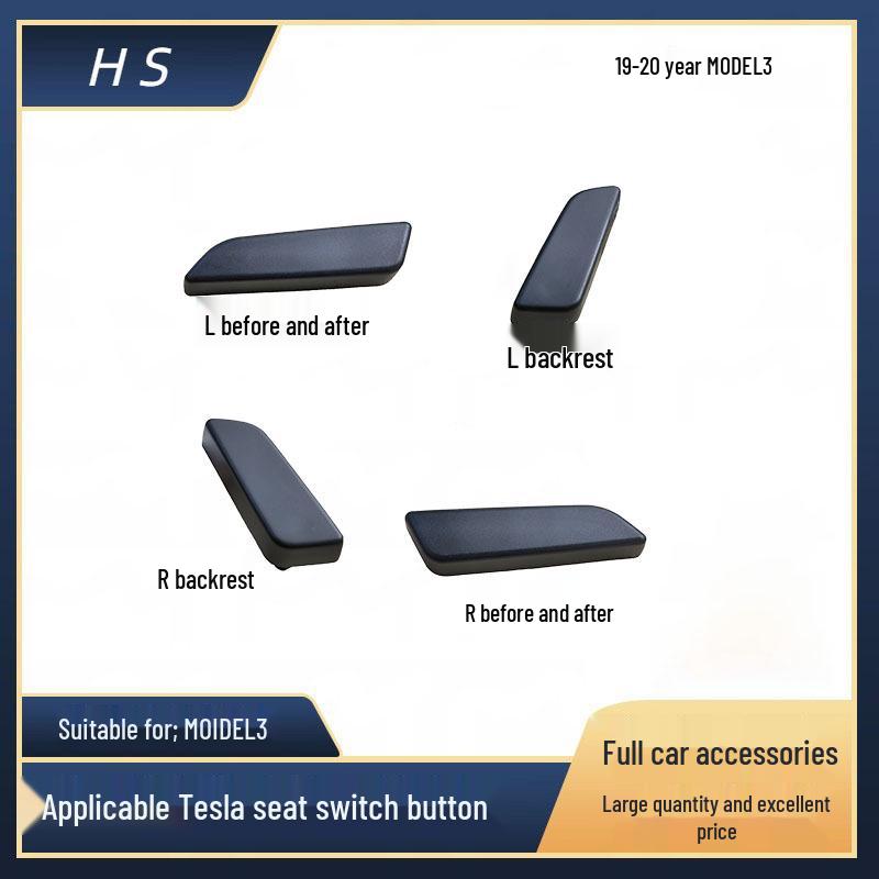 Kompatibel med Tesla Model 3 Eldre Modell Setebryterknapp Nøkkel 1098840 1098841