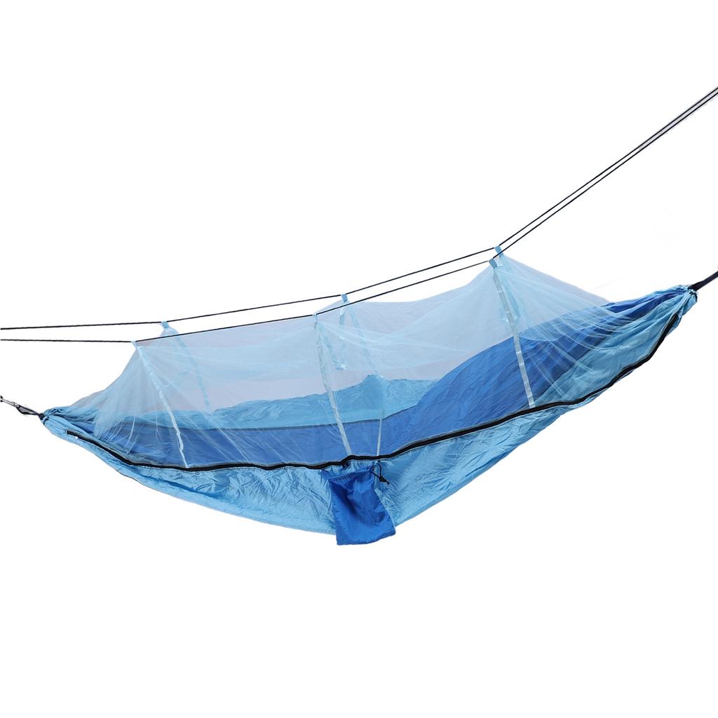 Outdoor Hammock 661lb Load Bearing Lightweight Portable Hammock with Net for Courtyard Camping Picnic