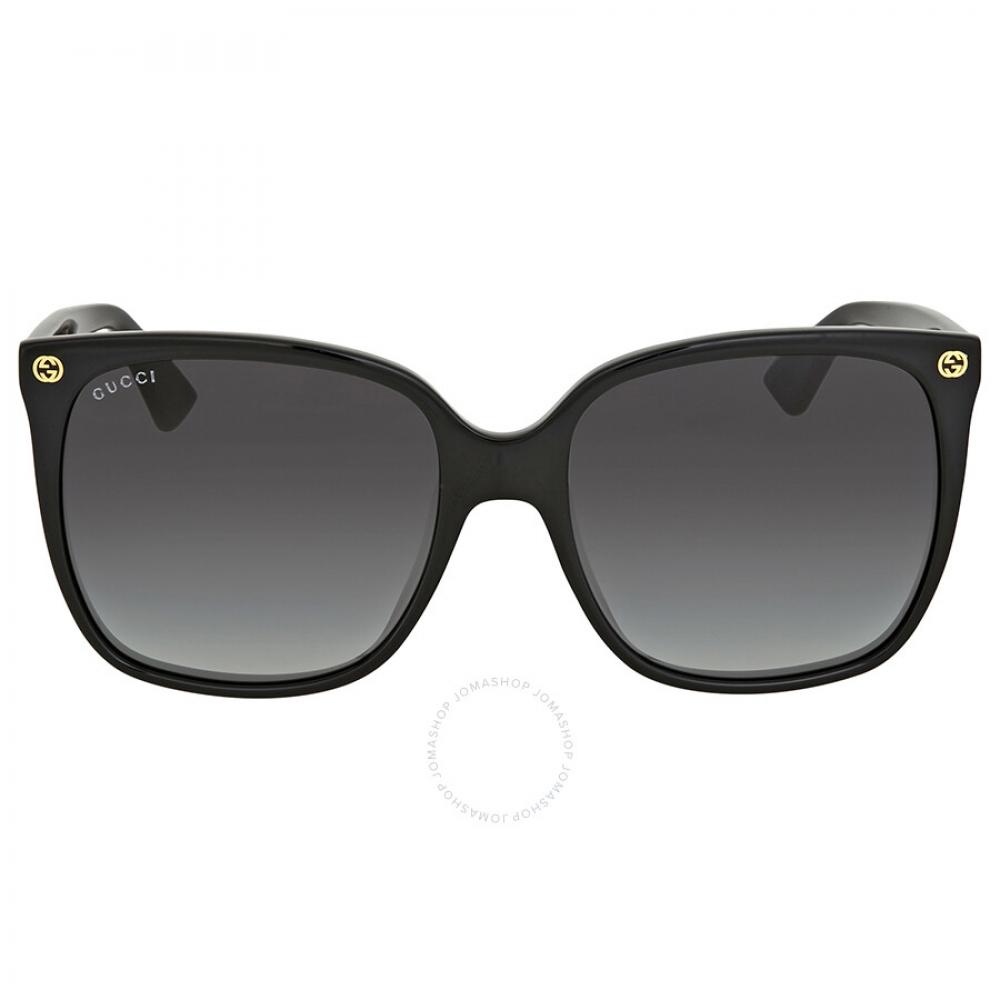 

Жіночі сонцезахисні окуляри Gucci Grey Cat Eye GG0022S 001 57