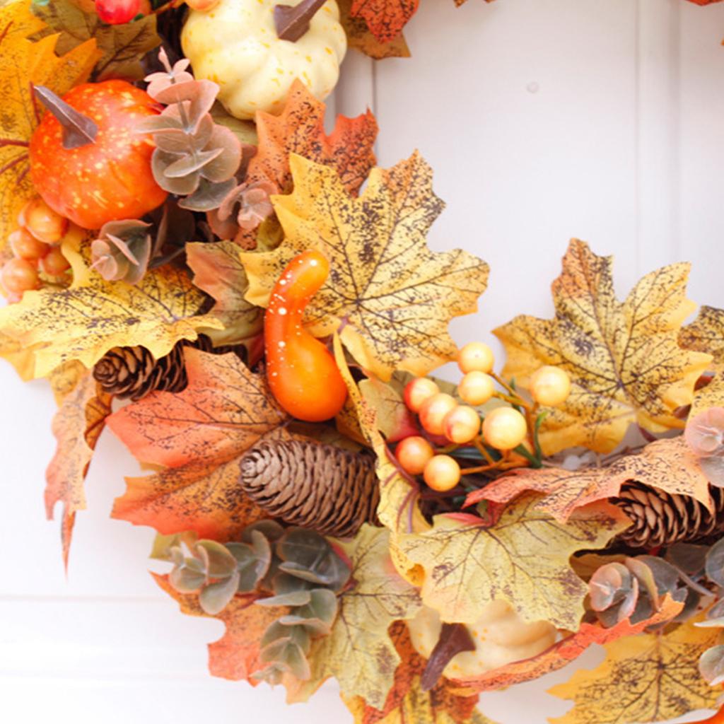 Maple Wreath Festival Wreath Door Hanging Home Decor