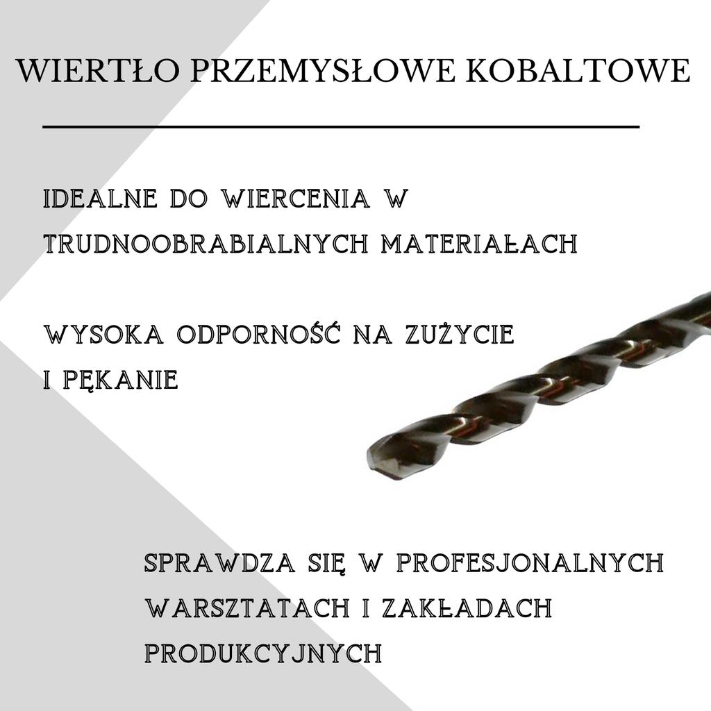 Wiertło kobaltowe hss-co din 338 10,0 mm - stal nierdzewna, żeliwo