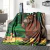 Coperta stampata a tema Il Gruffalò - Perfetta per divano, letto, viaggi e uso all'aperto | Lavabile in lavatrice, accogliente e resistente.