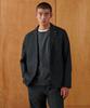 Denim Like Out Pocket Blazer [Black]