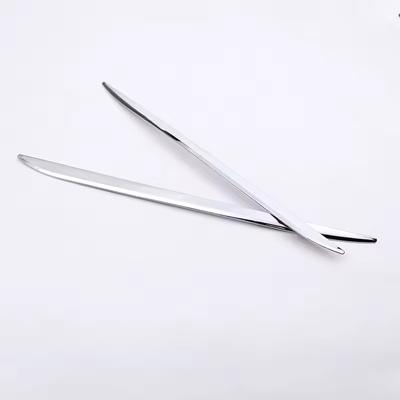 Accesorii auto pentru Mercedes Benz Clasa E W213 E200l 300l 2016 2017 ABS turnare laterală spate benzi decorative autocolant