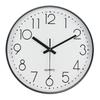Non-Ticking Nordic Wall Clock Round Wall Hanging Clock Electronic Color Clock  Living Bedroom