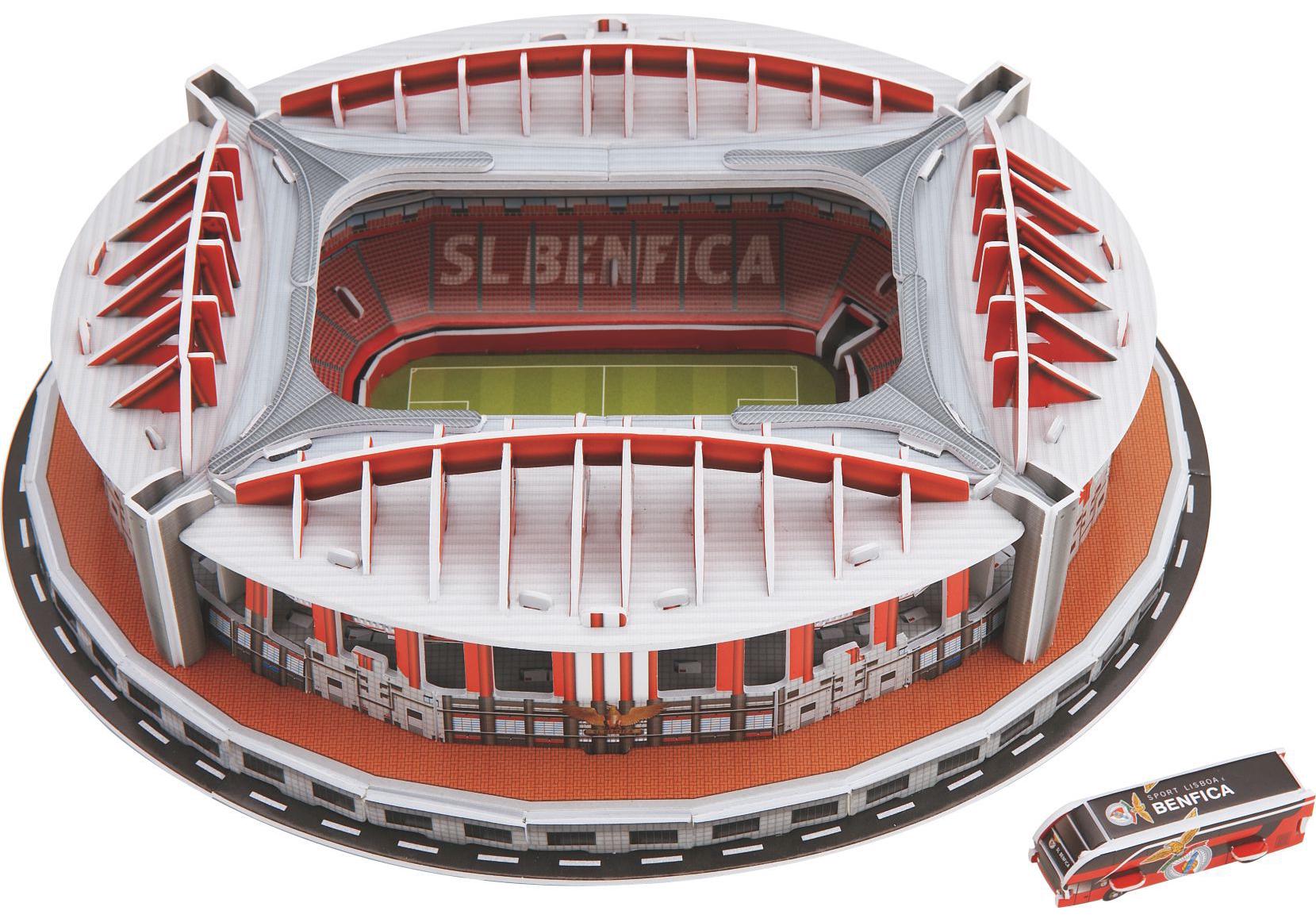 

3D Football Stadium Puzzle: DIY Interlocking Assembly Toy for Fans