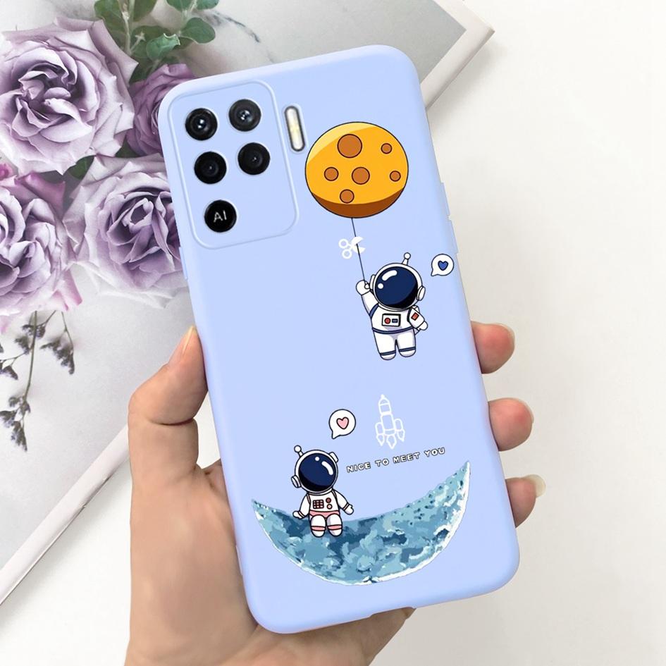 For OPPO Reno 5 5G Reno5 Pro Case CPH2201 Cute Painted Soft Silicone Covers Phone Cases For OPPO Reno 5 Pro Reno5 Lite 5Z Fundas