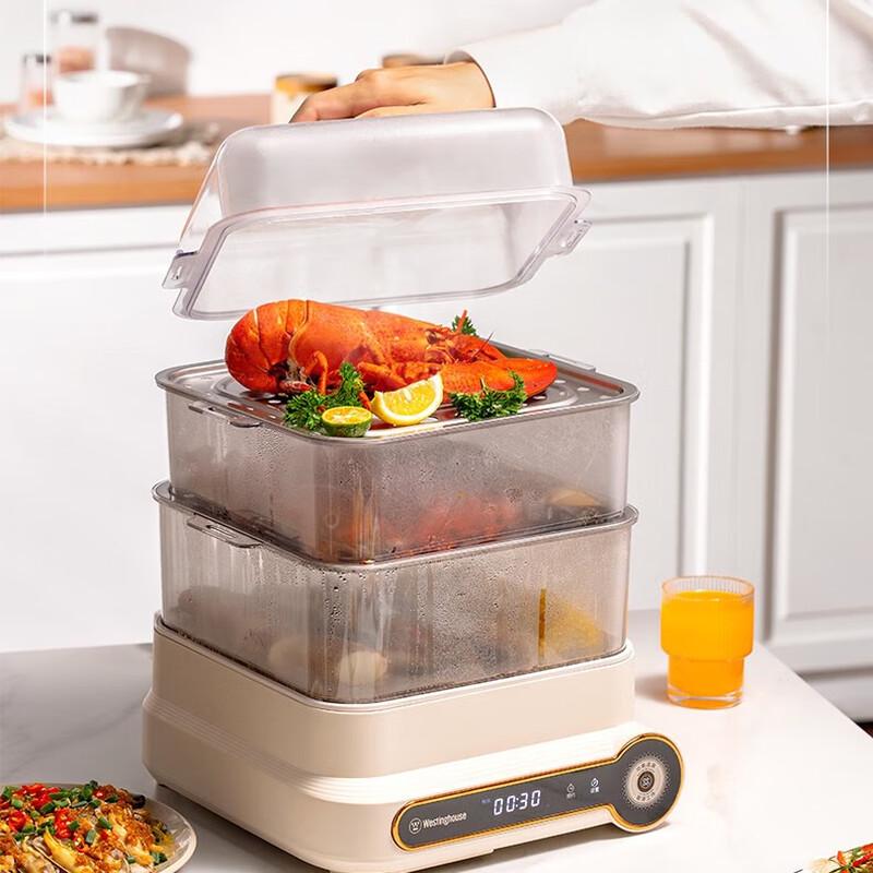 Westinghouse 13.5L Multi-function Electric Food Steamer CN plug (adapter included)