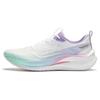 New LiNing Red Hare 7 Pro Cushioning, Slip Resistant, Lightweight Low Top Sprint Running Shoes Men's White Purple ARPV025-6