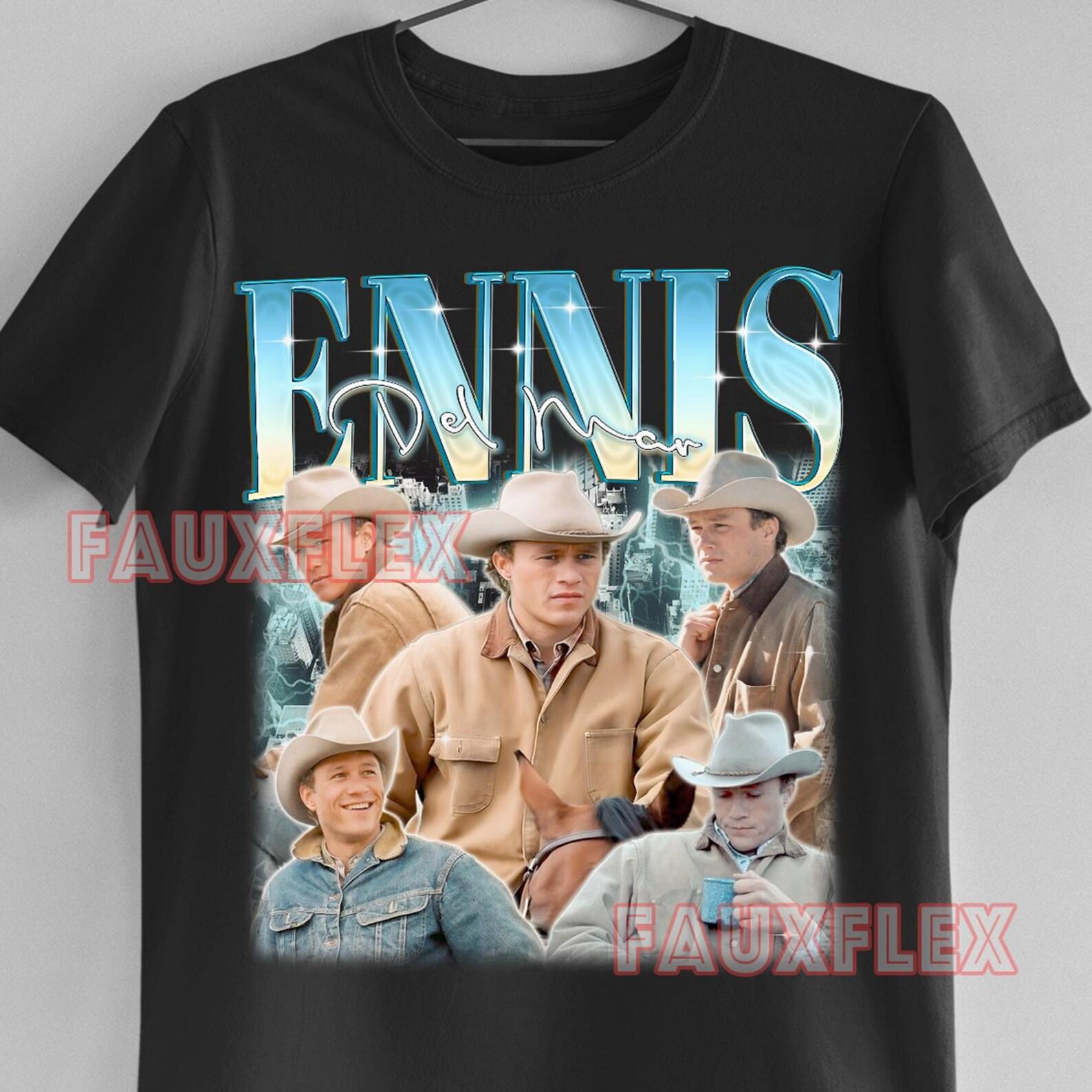 ENNIS DEL MAR Shirt, Ennis Del Mar Retro T-Shirt, Ennis Del Mar Vintage Fan Tees, Ennis Del Mar Merch Gift, Ennis Del Mar Kids Tee L