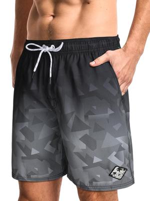 Surf Meeres Badebekleidung mit Netz Schnell Große Größe [Hilarocky] Herren Badebekleidung, Hose, Badehose, Sommer, Hose, Innen, Amphibisch, Atmungsaktiv, Trocknend,