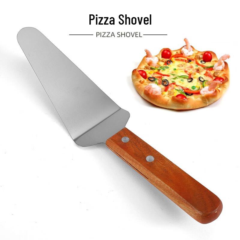 Abay Stainless Steel Wood Handle Spatula Set