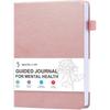 Mental Health Journal, Guided Journal for Mental Health, 90-Day Self-Care Planner for Anxiety Relief, Mood Tracker To Improve Mindfulness & Habit