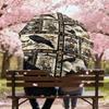 1PC Crows, Gothic Umbrella-8-Rib Reinforced, Automatic Open, Lightweight & Durable, Cute Fashion Accessory for Outdoor-T330
