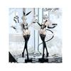 New Arrivals 46CM NieR: Automata Yorha 2B A2 2 b Bunny ver Girl figure PVC Game Statue Anime Model Action Adult Doll toys gifts