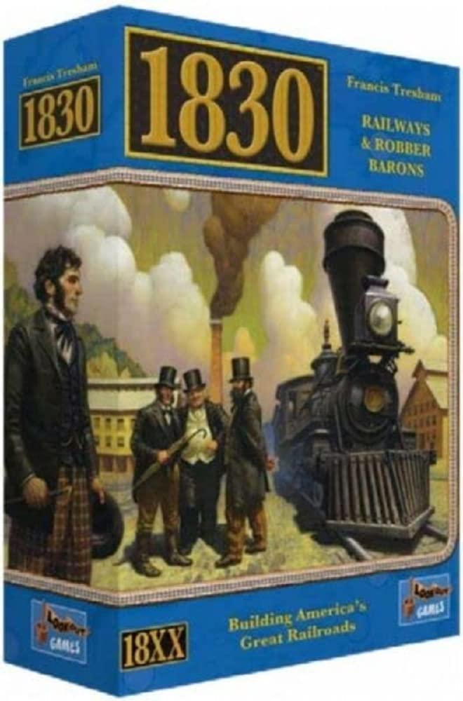 

Lookout Games Railways Robber Barons Board Game Revised Edition English 1830 & - -
