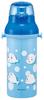 Skater Water Direct Dishwasher Made In for 3rd Graders QQ Boys Children's Bottle, 480ml, Drink, Plastic, One-Push Open/Close, Safe, Japan, (Ashibe &