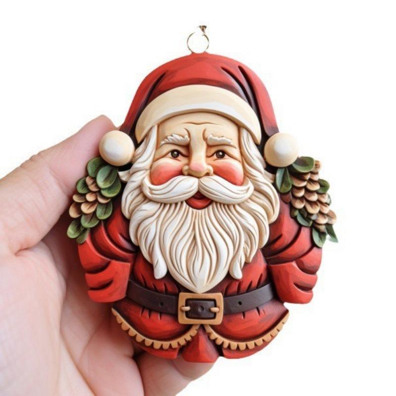 

Новий мультиплікаційний акриловий різдвяний новий автомобільний кулон, брелок style 4