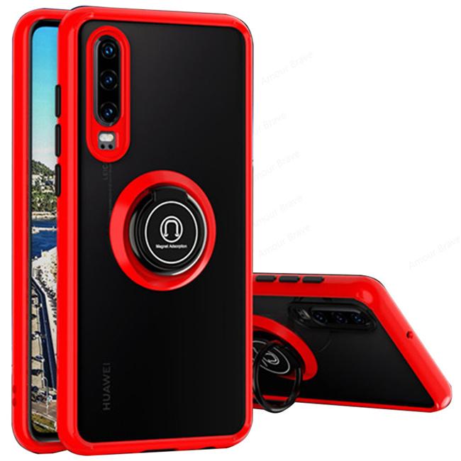 Magnetische Halterung Handyhülle für Huawei P30 Lite P20 P40 P50 Pro Nova 5T 8i 9 10 Stoßfeste Hülle für Huawei P30 Pro Hülle Halterung