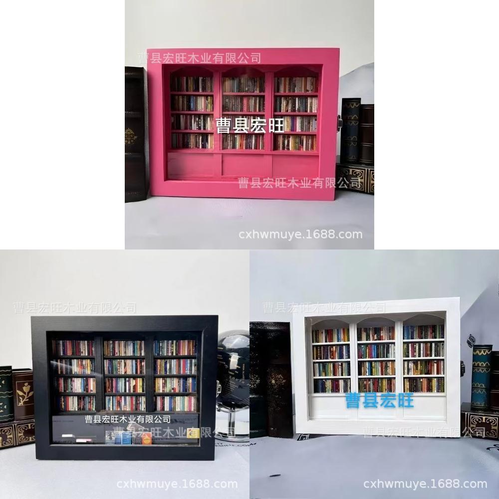 Original Anxiety Bookshelf Wooden Organizer For Stress Relief And Giftgiving