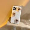 ins autumn and winter plush for Apple 17 mobile phone case iPhone16promax flower 15 cute 14 protective case