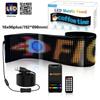 LED-Autoweichbildschirm: USB Flexibles Werbedisplay mit Bluetooth App-Steuerung für Fensterscheiben