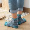 5 Pairs Cotton Happy Socks With Toes Colorful Young, Casual, Fashion Soft Elastic Five Finger Socks Street Fashion Sokken