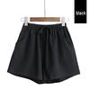 Women's Casual Cotton-Linen Blend Shorts