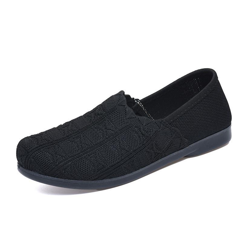 Shoes Women's Versatile New Spring Breathable Flat Bottom Lightweight One-pedal Hollow Mesh Shoes Trendy Fashion Casual Shoes