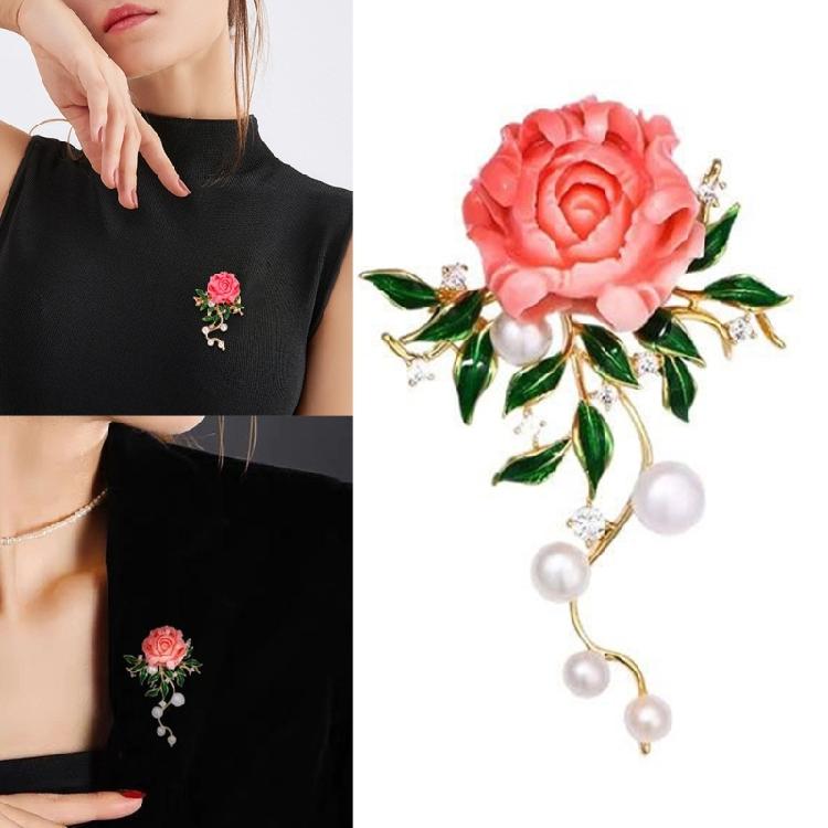 Delicate Flower Hat Pin Beautiful Brooch Accessory for Daily Wear Dates Parties