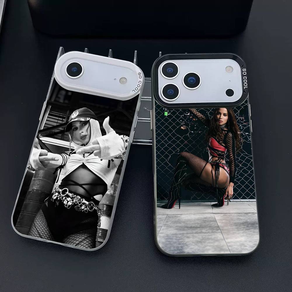 singer A-anitta funk generation phone case for iPhone 17 17Air 16 15 14 13 12 11 Pro Max Plus Colorful Silver