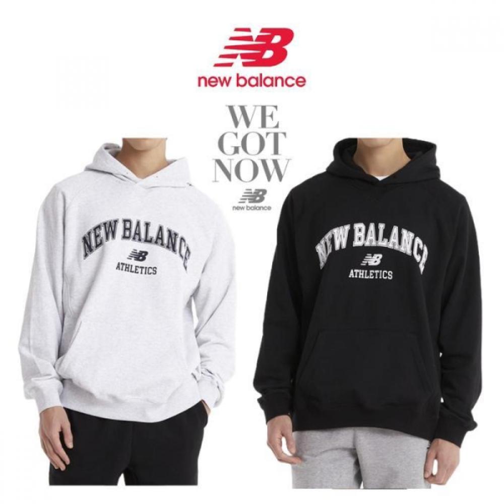 

New Balance Unisex Basic Letter Logo Hoodie Nbn0ec3813 blacks/95(M)