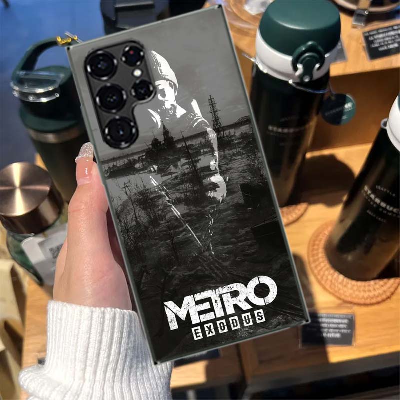 Metro 2033 Cases Phone Case for Samsung Galaxy S26 Ultra S25 Edge S24 S23 FE S21 Plus S20 S22 Cover TPU Capa Shell Shockproof Pa