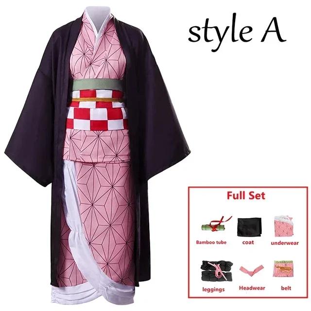 Anime Kamado Nezuko Cosplay Kostuum Cosplay