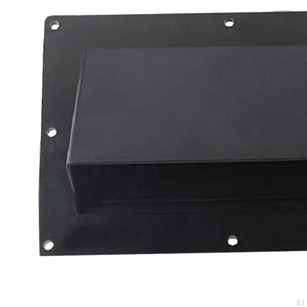 Wohnmobil Dunstabzugshaube Lüftungsabdeckung Langlebig Ersetzt Abluft schwarz