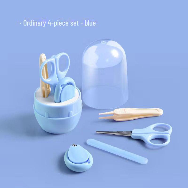 Nowy Zestaw do Manicure dla Niemowląt i Dzieci: Zawiera obcinaczki do paznokci i nożyczki