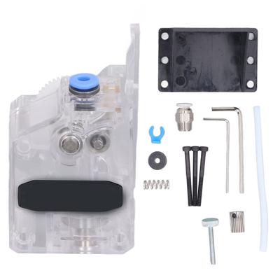 Transparent Dual Gear Dual Drive Extruder Kit for Ender 3 Pro Open Source 3D Printer