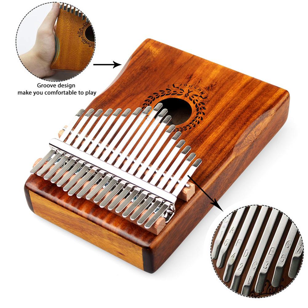 17-note Thumb Piano Small-leaved Acacia Kalimba Kalimba—a Playable Musical Instrument