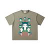 260 GSM Double Yarn 32 Count 100% Cotton Apothecary Diaries V1 Print Unisex Heavy Cotton T Shirt