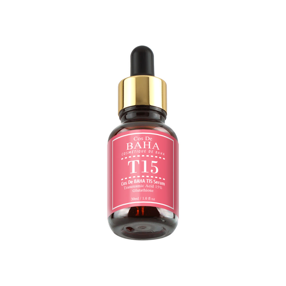 Cos De BAHA T15 Tranexamic Acid 15% + Glutathione Brightening Dark Spot Serum 30ml 30ml 1EA