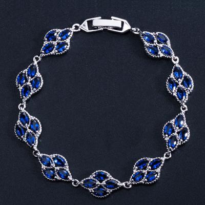 S0126 Wind Hand Schmuck, Voll von 3A Zirkon Einfaches Armband Mehrfarbig Optional